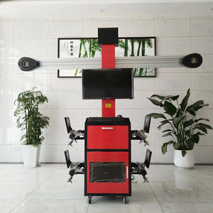 Máquina de Alineación de Ruedas 3D Móvil para Automóviles, Alineador de 4 Ruedas con Elevación Automática, Gabinete para Herramientas, Cámara Sony de 8MP, Actualizaciones de <span class=keywords><strong>Software</strong></span> Gratuitas - Product Image 5