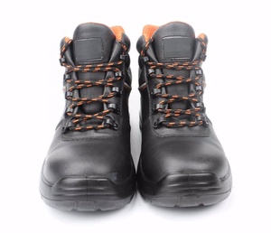 יצרן מפעל נעלי בטיחות מותאמות אישית לגברים פלדה בוהן עור עמיד להחלקה עמיד למים עמיד לדקירה עמיד s3 סיטונאי - Product Image 3