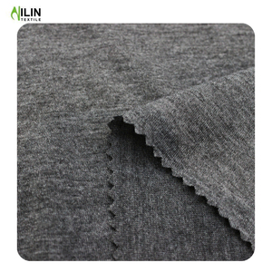 Cây gai dầu màu xám 100% Spun <span class=keywords><strong>Polyester</strong></span> dệt kim duy nhất căng Jersey vải - Product Image 6