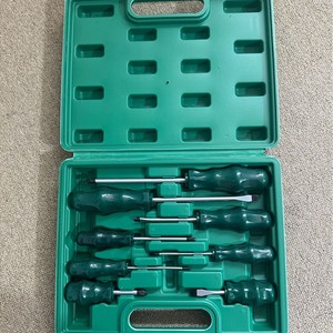 8-Piece <b>Screwdriver</b> <b>Set</b> Phillips <b>Bit</b> Chromium Vanadium Steel Anti-Slip Handle Home Auto Repair Tool Kit - Product Image 1