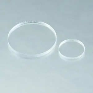 사용자 정의 광학 크리스탈 라운드 플랫 공급 중국 공장 가격 플라스틱 광학 렌즈 도매 가격 광학 유리 구형 렌즈