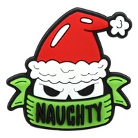 Adornos para Zapatos de Navidad: Calabaza de Halloween, Ataúd, Gorro de Navidad, Decoración para Zapatos, Regalo de Navidad, Guirnalda, Adornos para Zuecos