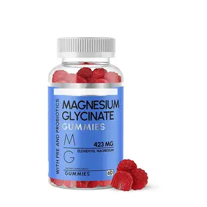 OEM kalsiyum magnezyum çinko D vitamini Threonate karmaşık glisinat magnezyum sitrat Tablet kapsül magnezyum glisinat gummies