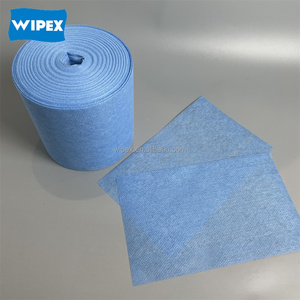 Rouleaux de nettoyage non tissés multi-usages personnalisés <span class=keywords><strong>Wipex</strong></span>, lingettes jetables pour le service alimentaire industriel - Product Image 1