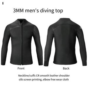 3mm para hombres y mujeres Split a prueba de frío cálido Tops y pantalones Snorkeling Surf Trajes de baño de invierno <span class=keywords><strong>Traje</strong></span> de <span class=keywords><strong>neopreno</strong></span> de buceo - Product Image 2