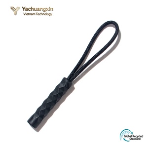 Yachuangxin Nylon Keychain with Diamond Grip Black Outdoor <b>Camping</b> Accessory Global Recycled Standard - Product Image 1