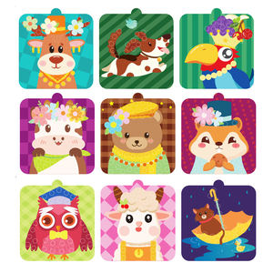 Kit <span class=keywords><strong>de</strong></span> Juguetes <span class=keywords><strong>de</strong></span> Dibujo con Pegatinas <span class=keywords><strong>de</strong></span> Pompones <span class=keywords><strong>de</strong></span> Peluche para Niños, Personalizado por WingArt Factory, Suministros <span class=keywords><strong>de</strong></span> Arte y Manualidades, Juego Educativo - Product Image 6