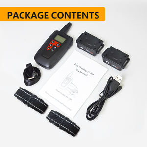 Bestseller 1000m Lcd <span class=keywords><strong>Smart</strong></span> Custom wiederauf ladbare wasserdichte elektronische Schock Remote <span class=keywords><strong>Dog</strong></span> Trainings halsband - Product Image 6