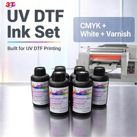 Machine d'impression UV DTF tout-en-un à plat avec plusieurs fonctions, fournissant film d'impression et encre CMYKWV