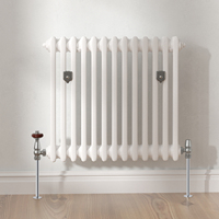 IVANCI Carénages de tuyau en laiton chromé populaires et plaque de base pour radiateur