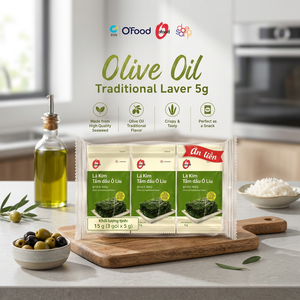สาหร่ายอบแห้งแบบดั้งเดิมผสมน้ำมันมะกอก 5 กรัม ขายส่ง O'food |   สาหร่ายกรอบ |   3/9/16 ชุดรวม |   พร้อมรับประทาน - Product Image 6