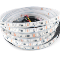 SHIJI Cheval Courir Adressable Led Bande 5050 Rgb Ucs1903 Numérique Led Bande Programmable Pixel Led Lumière