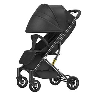 Carrozzina per bambini con struttura in acciaio leggero pieghevole a una mano confortevole passeggino portatile multifunzionale in tessuto da soggiorno E-Commerce <span class=keywords><strong>negozi</strong></span> - Product Image 1
