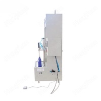 Machine de remplissage semi-automatique de solution d'hypochlorite de sodium anticorrosion HYSG1000-2AT pour l'embouteillage simplifié de 500 ml de liquide de blanchiment