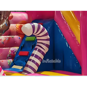 Castillo Inflable con Tobogán, Combo Inflable Comercial, Castillo Hinchable <span class=keywords><strong>para</strong></span> Niños, Tobogán Seco Inflable <span class=keywords><strong>para</strong></span> Fiestas - Product Image 6