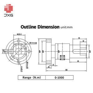 IP65 0-200Nm Kraft <span class=keywords><strong>sensor</strong></span> und Wägezellen statisches/dynamisches Drehmoment zum Testen von Maschinen und Automatisierungs-Chassis-Dynamometern - Product Image 6