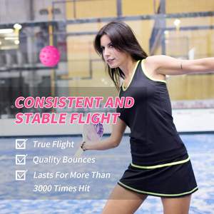 USAPA Approved Portable Pickle <span class=keywords><strong>ball</strong></span> Set 3er Pack Plastik kugeln mit 40 Löchern und High Bounce Custom Logo für Outdoor-Sportarten - Product Image 4