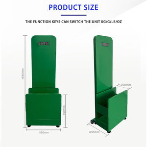 Bilancia portabagagli per aeroporto <span class=keywords><strong>di</strong></span> alta qualità personalizzata in fabbrica 200kg per bagagli mobili - Product Image 2