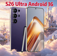 Teléfono Inteligente S26 Ultra Android 16 de 7.3 Pulgadas, 22GB+2TB, 5G Desbloqueado, Pantalla LCD de 144HZ, Batería de 8000mAh, Doble SIM, Venta al Por Mayor de Fábrica