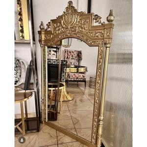 <b>Mirror</b> in Gold Finish Ultra Luxury Decorative <b>Wall</b> <b>Mirror</b>, Wholesale Modern Home & Hotel Decor, Premium Stylish Designer <b>Mirror</b> - Product Image 4