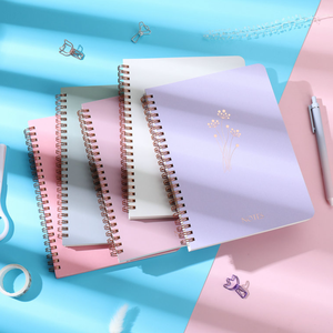 Cuaderno Espiral con Cubierta Floral Vintage Creativa, <span class=keywords><strong>Agenda</strong></span> para Escritura y Registro Diario, Múltiples Selecciones, Venta al Por Mayor - Product Image 6