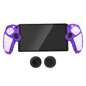 Chống trượt Silicone bìa da trường hợp bảo vệ cho chơi trạm cho ps5 Cổng giao diện điều khiển Trường hợp với ngón tay cái Grips - Product Image 6