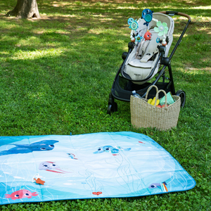 Tiny Love Treasure the Ocean XL Tapis d'activités pliable pour l'extérieur, tapis de pique-nique pour bébés et enfants (0-24 mois) - Product Image 4