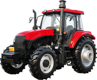 Peralatan Pertanian VOSTOSUN Baru, Mesin Pertanian Traktor Roda 4WD 220HP Penggerak Gigi, Mesin Motor Pompa Depan Berkinerja Tinggi