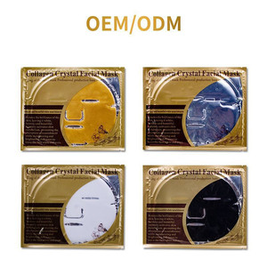 Bóc mặt nạ phù hợp với cơ thể Mặt nạ vàng OEM in ấn tấm tinh thể thảo dược Nữ Trà Cây Mặt nạ tấm màu xanh lá cây mẫu Kích thước - Product Image 3