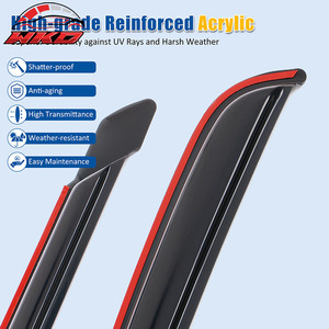 Pare-soleil de fenêtre pour Dodge Ram 1500 2500 3500 02-09, cabine standard, type encastré - Product Image 4