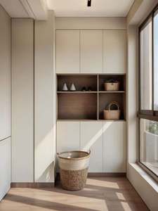 Design Custom Modern Wood Freestanding <b>Wardrobe</b> System All Kinds of Furniture Multi-Function Cabinet Desk Dressing Table - Product Image 5