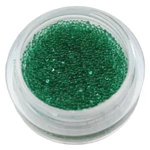 0.6-0.8mm Crystal Clear Glass Caviar Pixie Micro Mini Beads Nail Art Wholesale