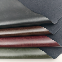 Rouleaux de tissu en cuir artificiel PU personnalisés et tendance, fabricant de matériaux, cuir PU végétalien de luxe pour vêtements