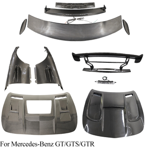 Kit de Modificación de Alerón Delantero de Fibra de Carbono Estilo GT/GTS/GTR - Product Image 6