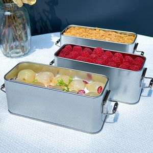 Contenitore in Latta Personalizzato per Tiramisù 150x60x65mm, Grado Alimentare, per Torte, Caramelle, <span class=keywords><strong>Biscotti</strong></span>, Sandwich, Pizza - Product Image 4