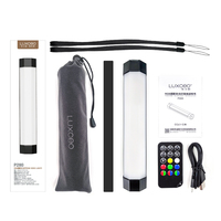 Luxgeo – lampe vidéo LED rvb P200, baguette d'éclairage de Studio de photographie portative avec contrôle par application, Tube de lumière étanche IP67