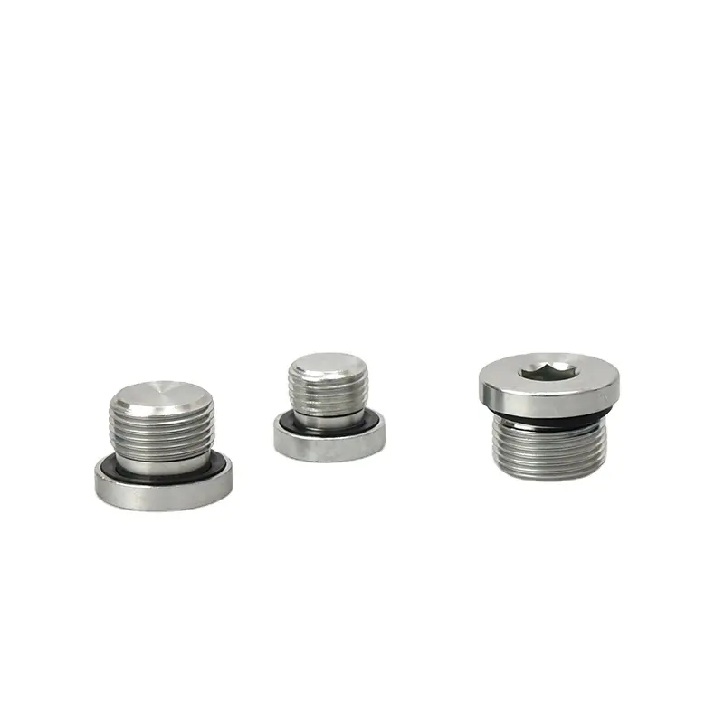 Threaded Protection plugs Steel Socket Oil Drain Hollow Carbon Steel ED Plugs