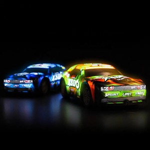 จินหยิง ขายส่ง รถแข่งวิทยุบังคับเด็ก 4 ช่องสัญญาณ ความเร็วสูง พร้อมไฟ LED ขนาด 1:22 ขับเคลื่อน 4 ล้อ สำหรับเด็กผู้ชาย - Product Image 2