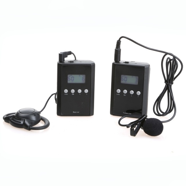 Mix Tech Mixous Wireless Audio Radio Transmitter Tour Guide System WAT01-AA Wireless Tour Guide System