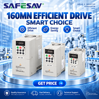 Variateur de fréquence monophasé SAFESAV à contrôle vectoriel sans capteurs avec unité de freinage intégrée pour moteur à induction AC