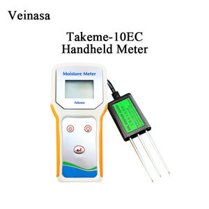 เครื่องวัดดินแบบพกพาดิจิตอล 3-in-1 Takeme10ec และเครื่องวิเคราะห์ดินทางการเกษตร เซ็นเซอร์วัดความชื้น อุณหภูมิ และค่า EC ความแม่นยำสูง - Product Image 3