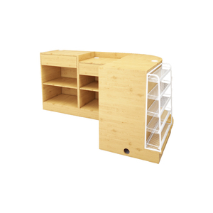 Les comptoirs de vente au détail, les caisses, les pharmacies et les magasins de détail sont fabriqués à partir de matériaux MDF durables - Product Image 4