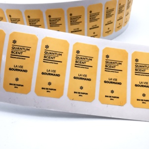 Small Business Custom Thermal <b>Printer</b> Packaging <b>Labels</b> Pink Vinyl Adhesive <b>Label</b> Roll Factory Sale - Product Image 2