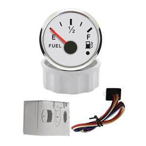 Aanpasbare 2 \ "52Mm Brandstofpeilmeter 0-190 Ohm .240-33 Ohm Olietank Meter 7 Kleur Licht Alarm Voor Auto 'S Jachten Motorfiets Meter - Product Image 5