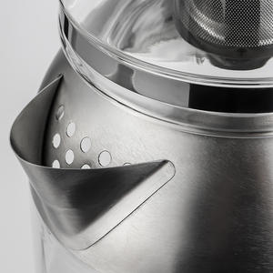 <span class=keywords><strong>Bouilloire</strong></span> électrique en verre 2 en 1, best-seller, <span class=keywords><strong>température</strong></span> <span class=keywords><strong>réglable</strong></span>, arrêt automatique, ébullition rapide avec filtre, appareil ménager - Product Image 5