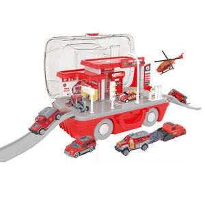 QS nouveau Design enfants semblant jouer <span class=keywords><strong>jeu</strong></span> bricolage ville feu thème <span class=keywords><strong>voiture</strong></span> jouets en plastique éjection <span class=keywords><strong>voiture</strong></span> <span class=keywords><strong>Parking</strong></span> ensemble jouets pour enfants 3 + âges - Product Image 1