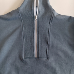 Abbigliamento OEM per Bambini, Felpa <span class=keywords><strong>con</strong></span> Mezza Zip e Collo Alto per Bambini e Bambine, Pullover Casual per Autunno e Inverno - Product Image 3