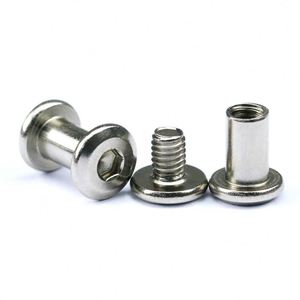 Vis de fixation en acier inoxydable 304, taille en pouces 1/4 5/16, boulon et écrou pour l'assemblage de chaises, tables et meubles - Product Image 4