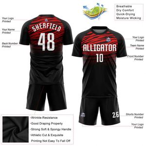 Conjunto de Uniforme Deportivo Profesional, Transpirable y de Secado Rápido, Camiseta y Pantalones Cortos de Fútbol para Hombres y Jóvenes - Product Image 5