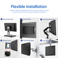 Panel PC Industrial de 15-21.5 Pulgadas con Diseño sin Ventilador e Intel N100 para Aplicaciones HMI Todo en Uno con Pantalla Táctil IP65